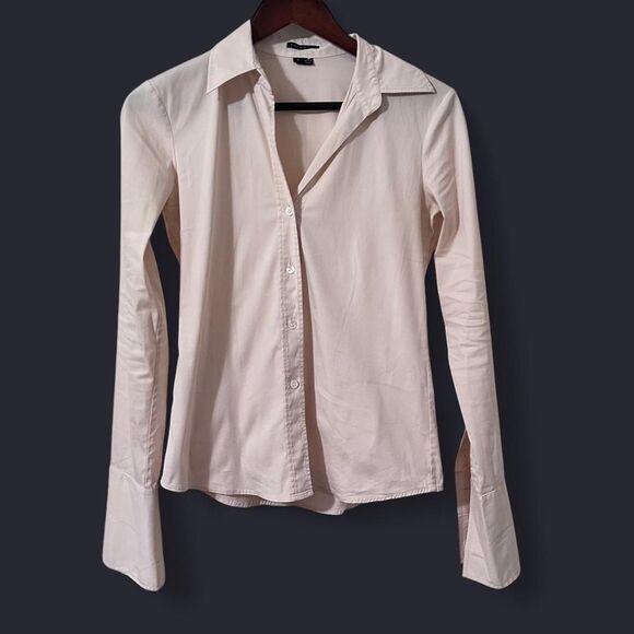Light Pink Theory long sleeve button up , style ‘ Ivy ‘ - Picture 1 of 8